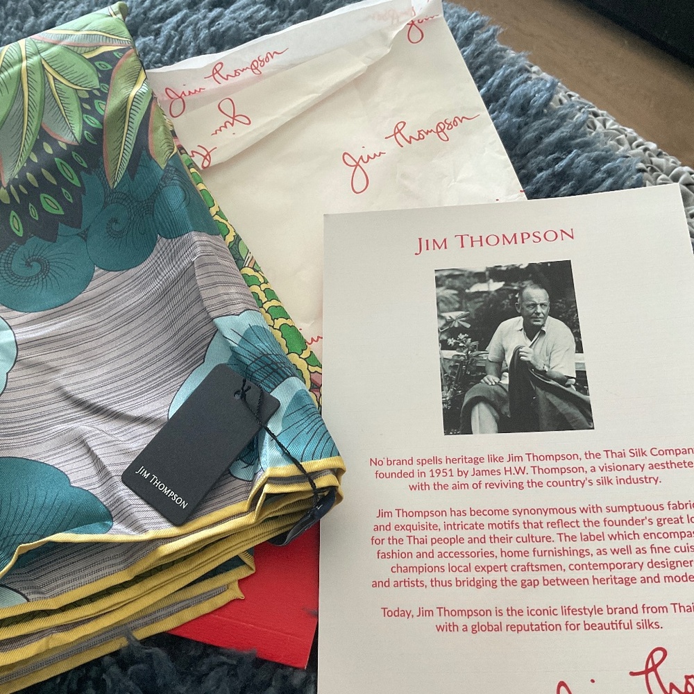 Jim Thompson Silk Square